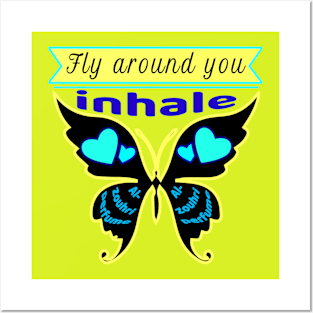 Fly around you inhale Al- Zouhri perfume Posters and Art